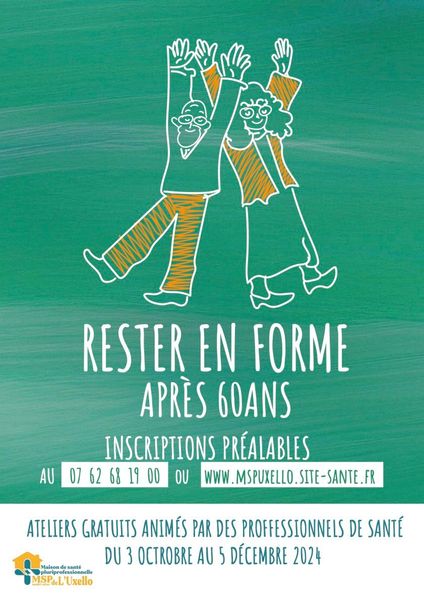 Ateliers rester en forme après 60 ans 