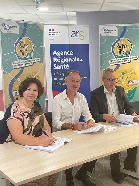 Signature des ACI CPTS Lyon 6