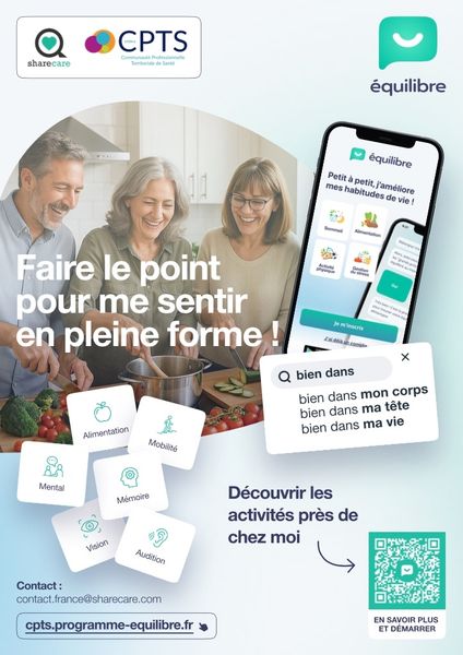 L'application Équilibre 
