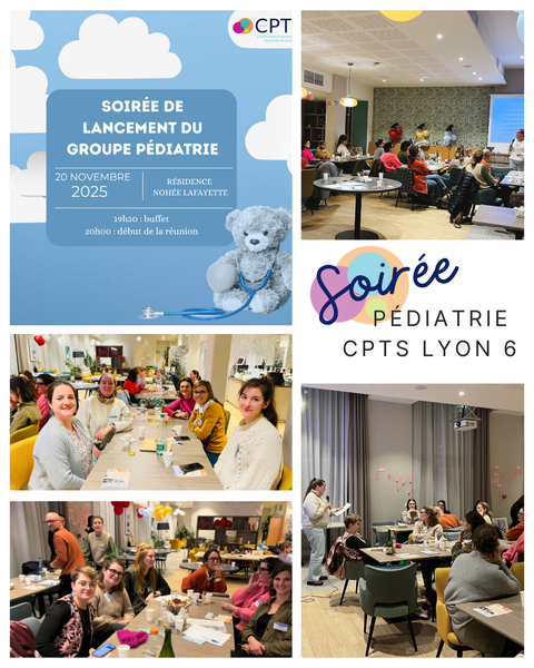 Soirée de lancement du groupe Pédiatrie