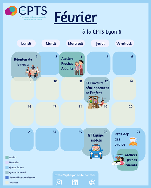 Février à la CPTS Lyon 6 ❄️
