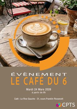 Café du 6 : rendez-vous le mardi 24 mars  ☕