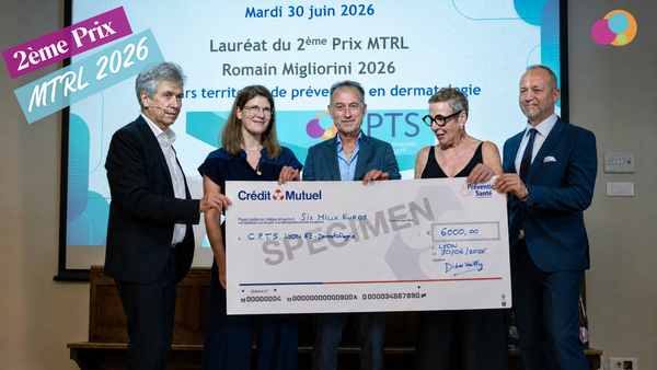 La CPTS Lyon 6 reçoit le 2ᵉ Prix MTRL Romain Migliorini 2026