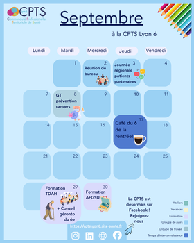 Septembre à la CPTS Lyon 6 : c’est la rentrée ! 🍂