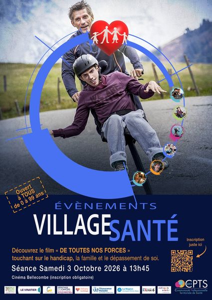 UNE SÉANCE CINÉ AU COEUR DU VILLAGE SANTÉ 🎬