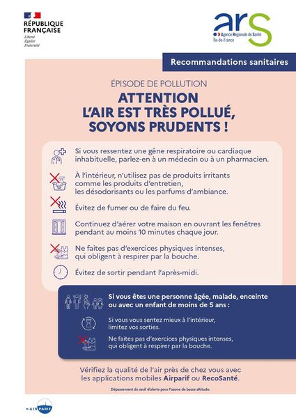 CANICULE & POLLUTION OZONE 