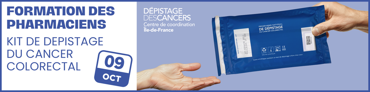 Nouvelle formation dédiée à la remise du kit de dépistage
