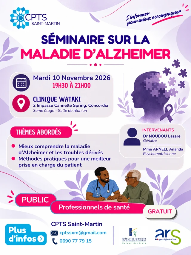 Séminaire sur la maladie d’Alzheimer réservé aux PS