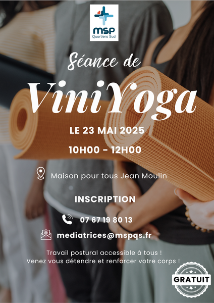 Séance Gratuite de ViniYoga