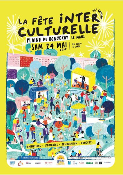 🎉 Retour en images sur la fête interculturelle du 24 mai 2025 !