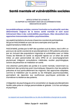  Innovation en santé : #PASCIA’MANS mise à l’honneur !