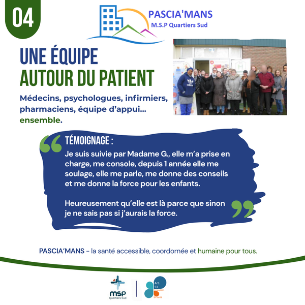 #PASCIA_MANS "UNE EQUIPE AUTOUR DU PATIENT"