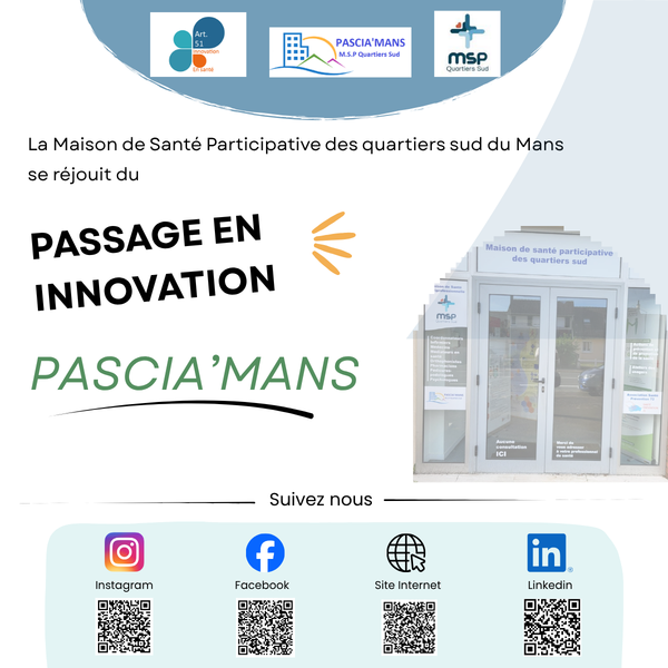 Excellente nouvelle pour la Maison de Santé Participative des Quartiers Sud du Mans !