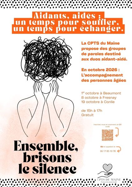 Aidants, aidés : un temps pour souffler, un temps pour échanger