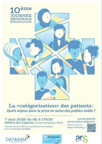 10ème Journée régionale sur le sujet Réseau Louis Guilloux : « La ‘catégorisation’ des patients : quels enjeux dans la prise en soin des publics exilés ».