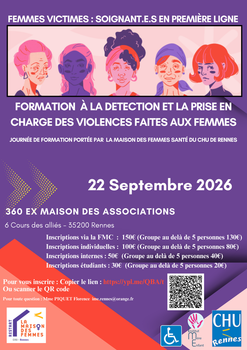 Journée "Femmes Victimes : Soignant.e.s en Première Ligne"