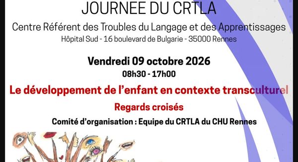 Journée du CRTLA : le développement de l'enfant en contexte transculturel, regards croisés