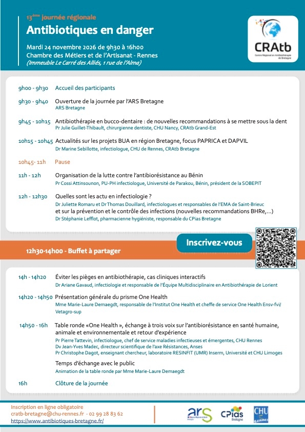 Journée "Antibiotiques en danger"