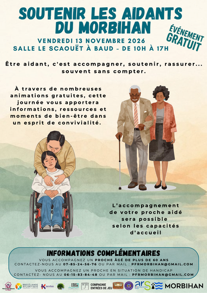 Journée pour les aidants organisée par les PFR du Morbihan