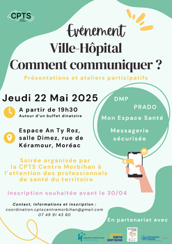 📢 Evénement Ville-Hôpital : Comment communiquer ? Jeudi 22 Mai 2025