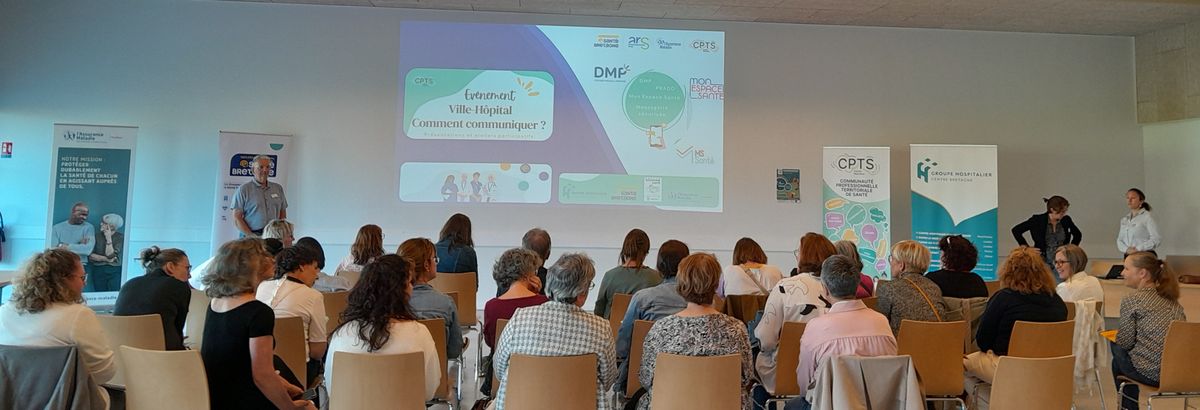 👀 1er évènement Ville-Hôpital de la CPTS Centre Morbihan !