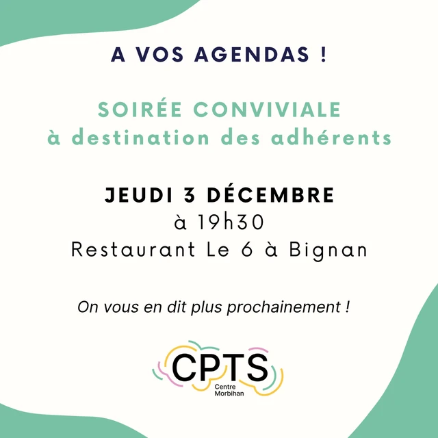 Soirée conviviale de la CPTS