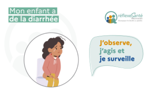 Mon enfant a de la diarrhée 