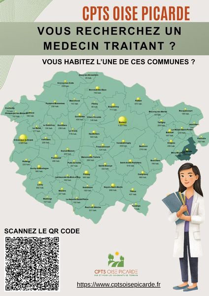 🩺 Vous n’avez pas de médecin traitant ?
