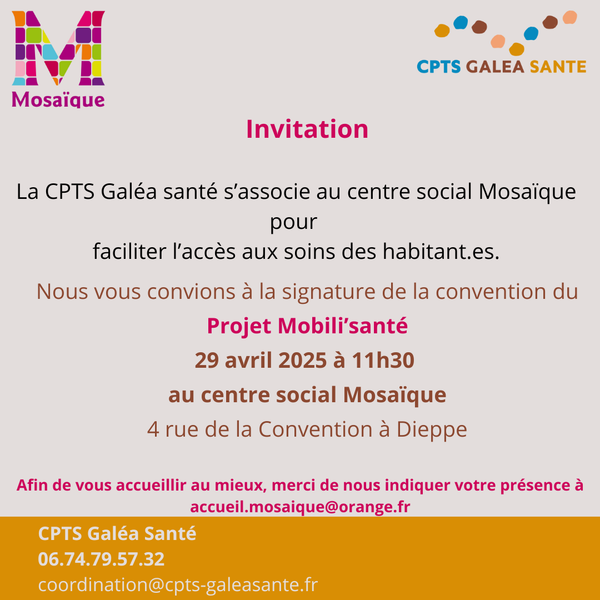 Mobili santé : un partenariat CPTS - centre social pour faciliter la mobilité des patient.es