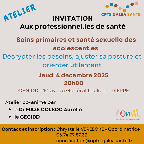 Soins primaires et santé sexuelle des adolescent.es