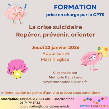 Formation / La crise suicidaire : repérer, prévenir, orienter