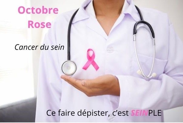 Octobre rose : sensibilisation au dépistage du cancer du sein