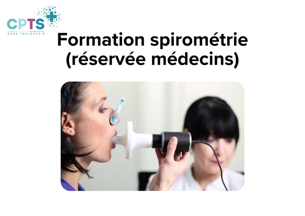 🫁 Formation à la spirométrie !