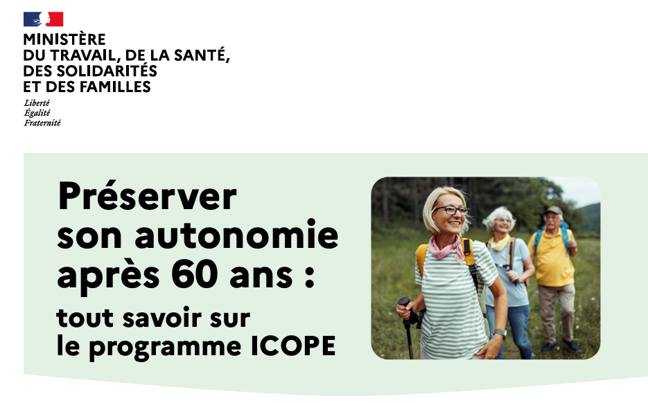 🤩 Généralisation nationale de la phase 1 du programme ICOPE ! 