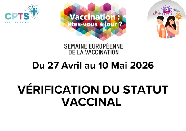 💉Vérification du statut vaccinal