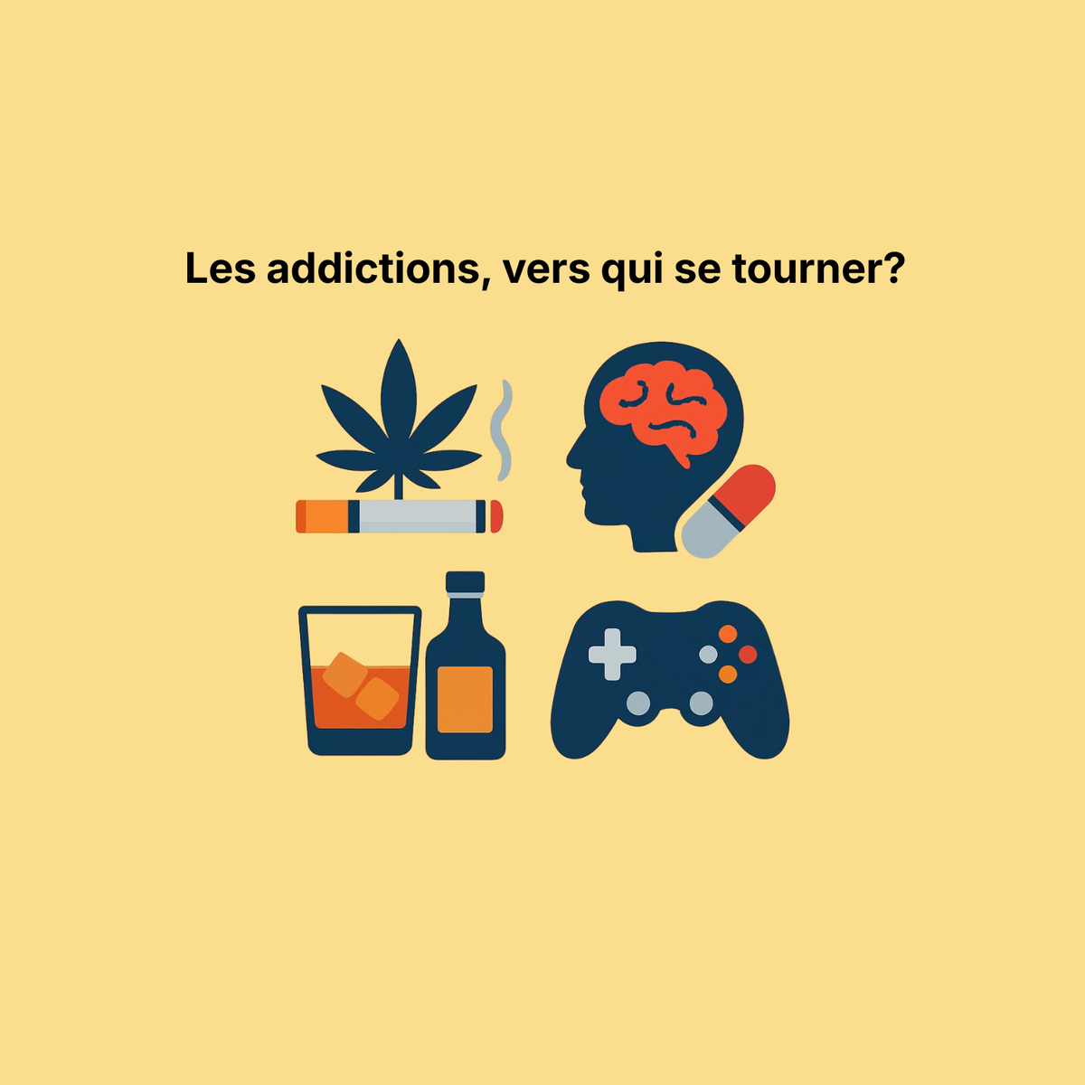 Image du parcours de soins Prise en charge en situation d'addiction